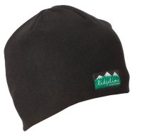 Fleece Beanie (2 Lagen) - Schwarz